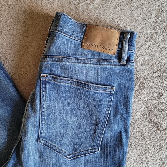 Denim Forum The Lola High Rise Skinny Crop size 30 - Picture 3 of 13